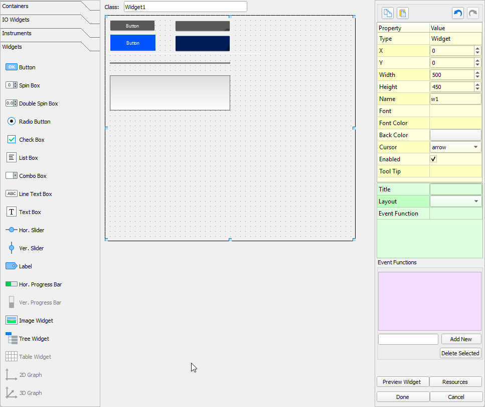 Kivy Widgets Example